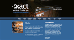 Desktop Screenshot of exactaz.com